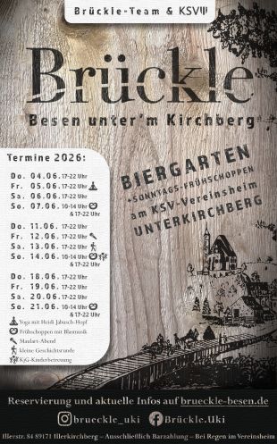 Brückle Besen Unterkirchberg